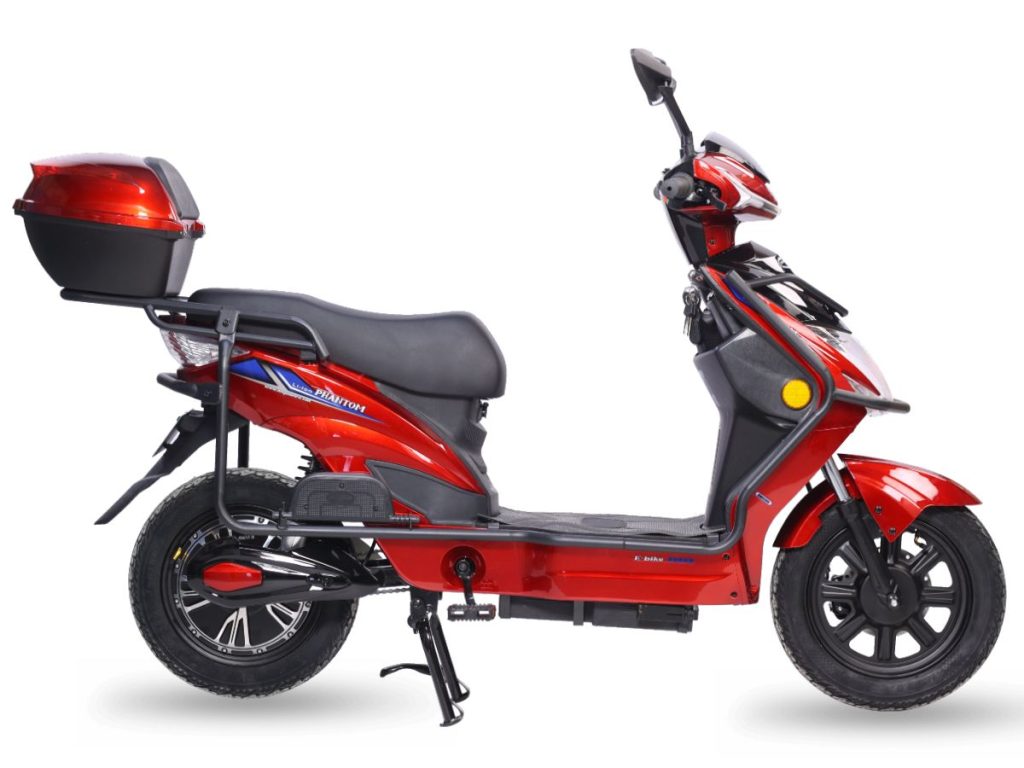 Električni bicikl 16“ PHANTOM  250W 60V/33Ah LITHIUM crvena