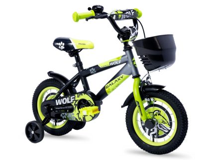 Galaxy Wolf 12″ crna/siva/neon zelena