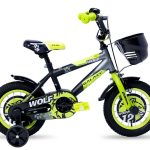 Galaxy Wolf 12″ crna/siva/neon zelena