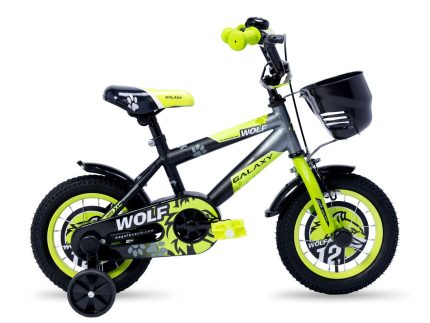 Galaxy Wolf 12″ crna/siva/neon zelena