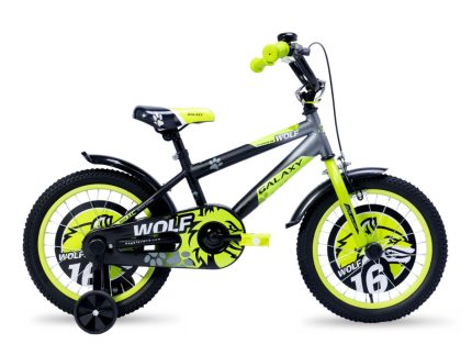 Galaxy Wolf 16″ crna/siva/neon zelena
